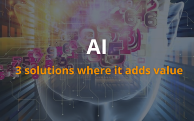 Tres soluciones empresariales donde la IA agrega valor
